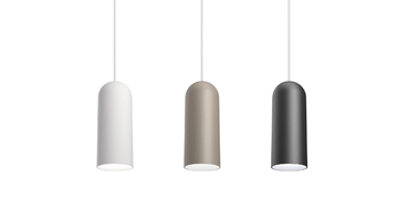 ZOE UNO - LED powder coated aluminium pendant lamp by Intra lighting - view 3